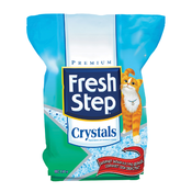 FRESH STEP Crystals Силикагелевый наполнитель для кошачьего туалета антибактериальный без добавок
