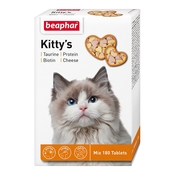 Beaphar Kitty's Mix Кормовая добавка для кошек, 180 таблеток