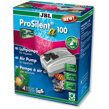 JBL ProSilent a100 Компрессор для пресноводных и морских аквариумов от 40 до 150 л – интернет-магазин Ле’Муррр