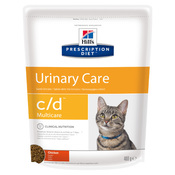 Hill's Prescription Diet c/d Multicare Urinary Care Сухой лечебный корм для кошек при заболеваниях мочевыводящих путей (с курицей)