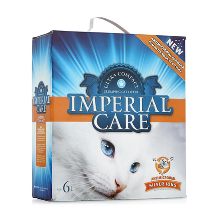 Geohellas Imperial Care Комкующийся глиняный наполнитель для кошек (антибактериальный) – интернет-магазин Ле’Муррр