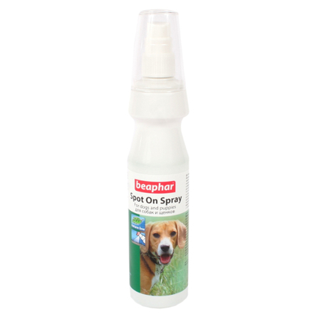 Beaphar Spot On Spray био спрей от блох и клещей для собак и щенков – интернет-магазин Ле’Муррр