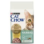 Сухой корм Cat Chow® для контроля образования комков шерсти, с высоким содержанием домашней птицы, Пакет