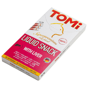 Tomi Лакомство-соус для взрослых кошек (с печенью и биотином), 10 пакетиков